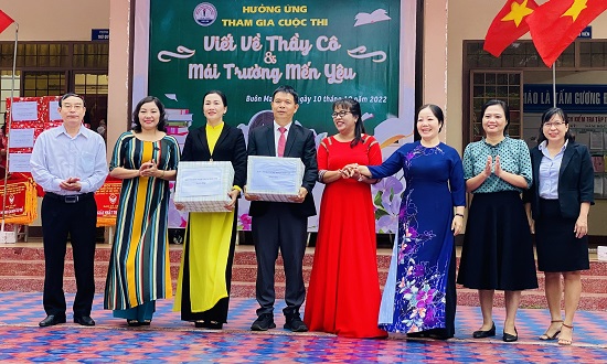 Phát động hưởng ứng Cuộc thi “Viết về thầy cô và mái trường mến yêu”